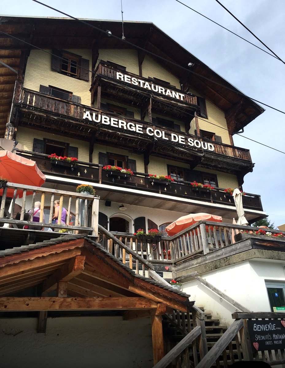 Façade de l'auberge