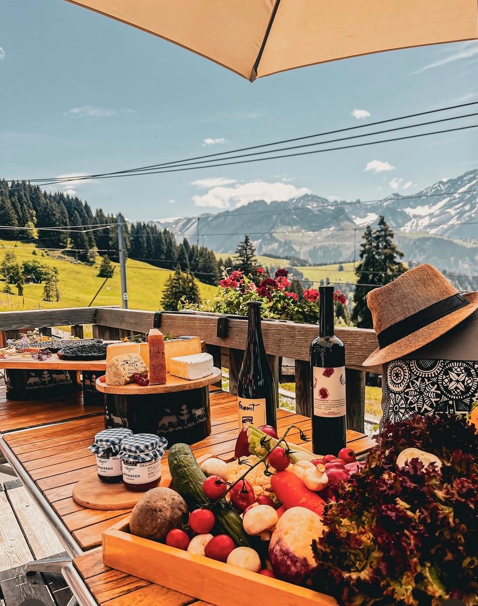 Produits locaux en terrasse